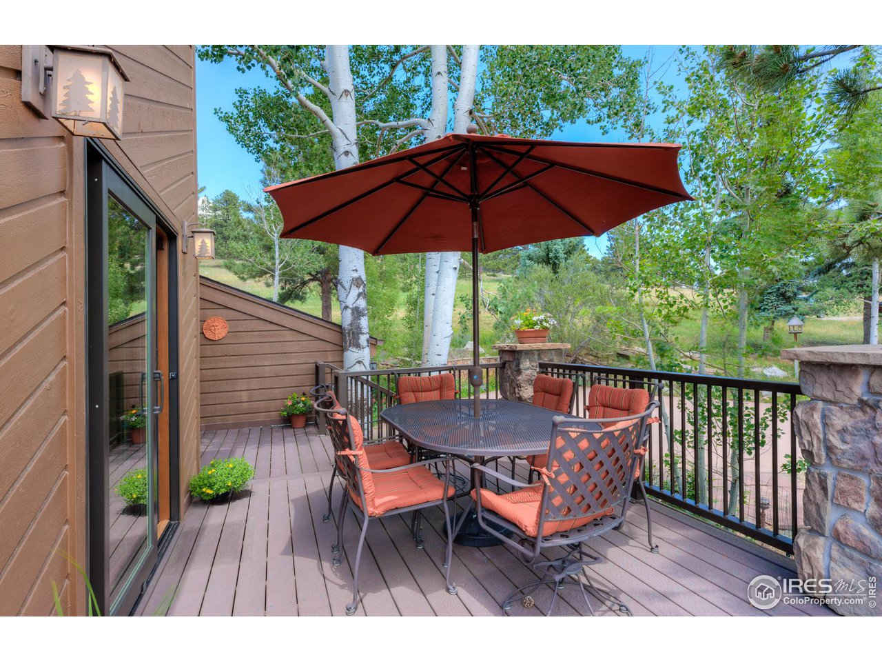 293 Broken Fence Road Boulder, CO 80302 - Photo 4 of 40 East Facing Trex Deck to Enjoy Your Morning Coffee