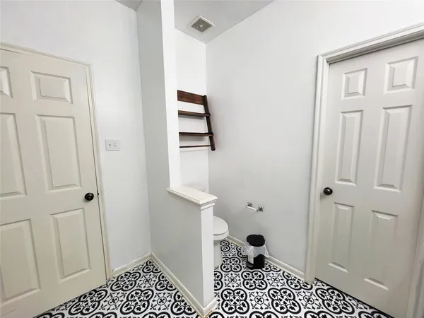 a view of a bathroom with a sink