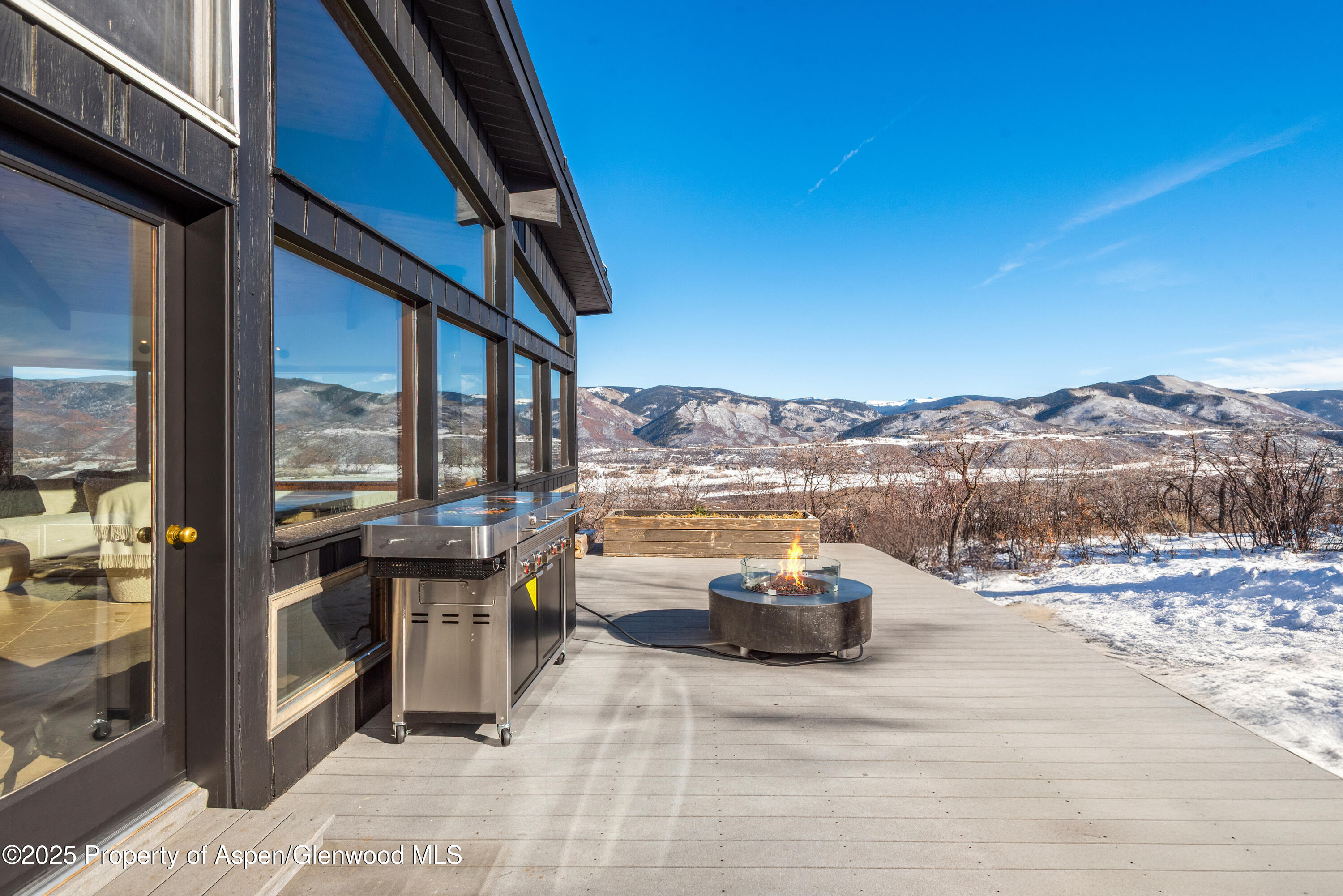 2227 Juniper Hill Road Aspen, CO 81611 - Photo 32 of 40 a view of roof deck with patio