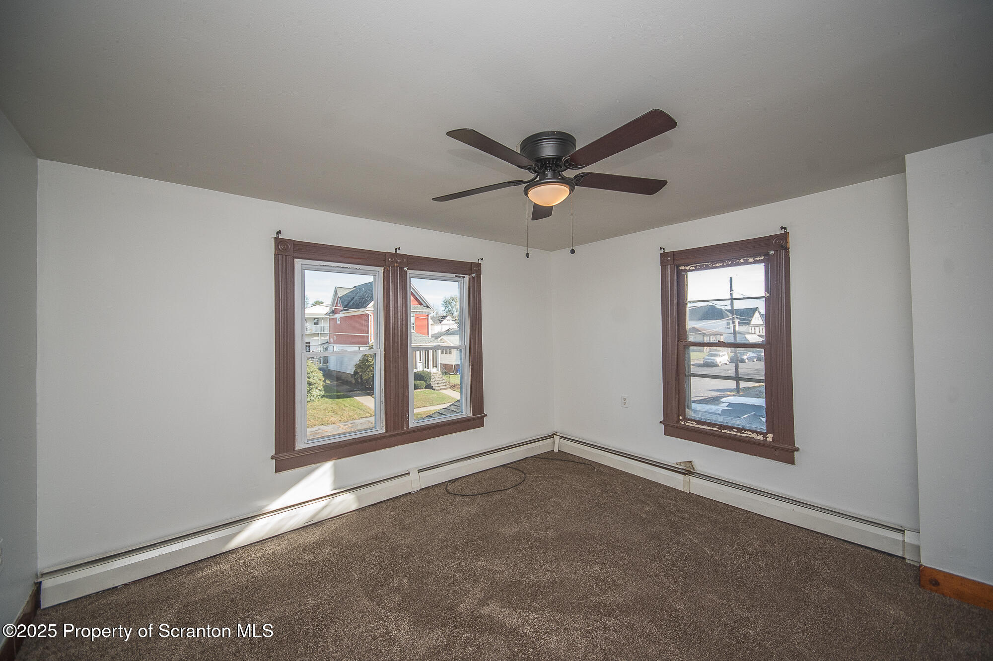 1227 Rundle Street Scranton, PA 18504 - Photo 32 of 43 wooden floor in an empty room with a window