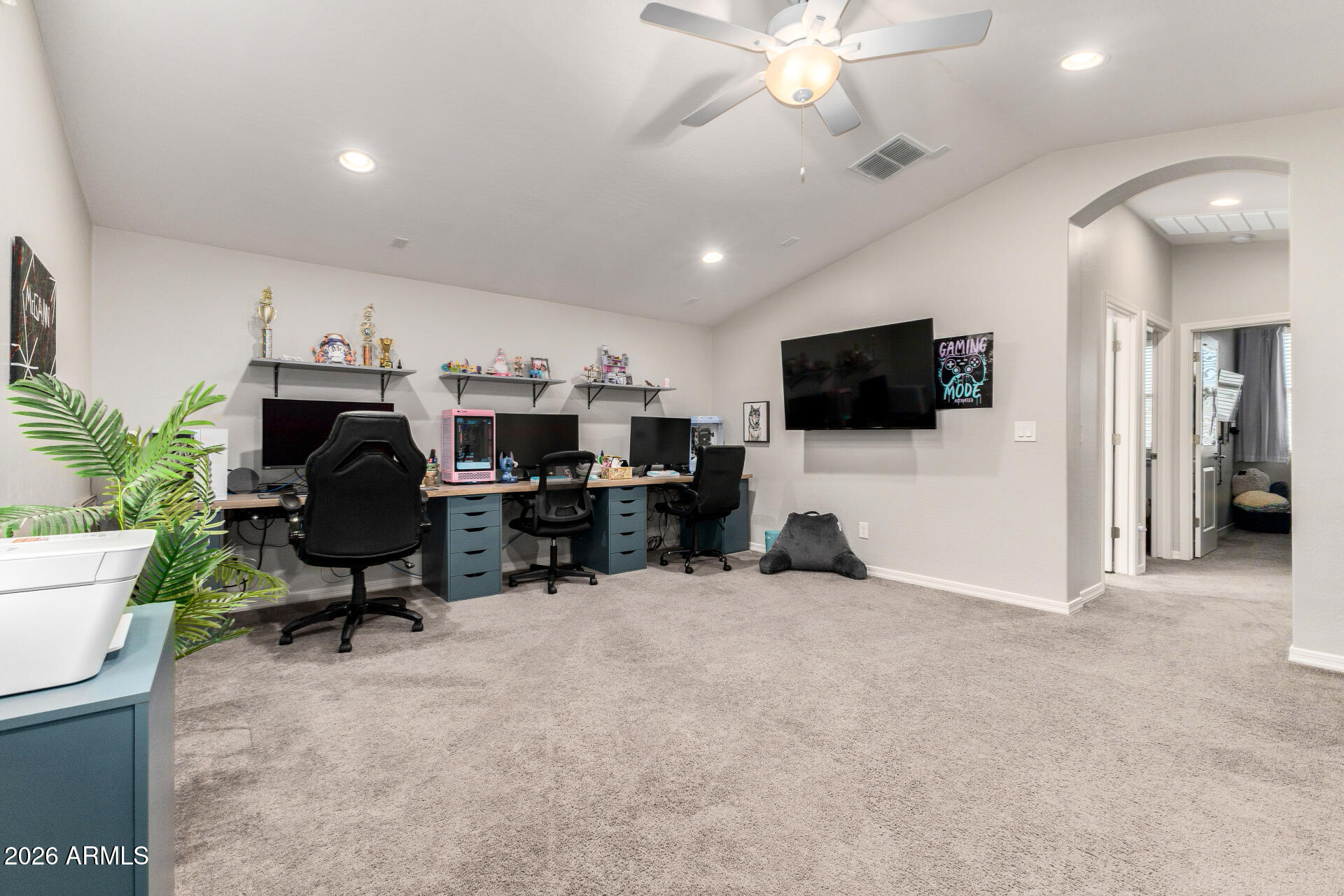 23135 East Thornton Road Queen Creek, AZ 85142 - Photo 20 of 61 a view of a livingroom with workspace and a window