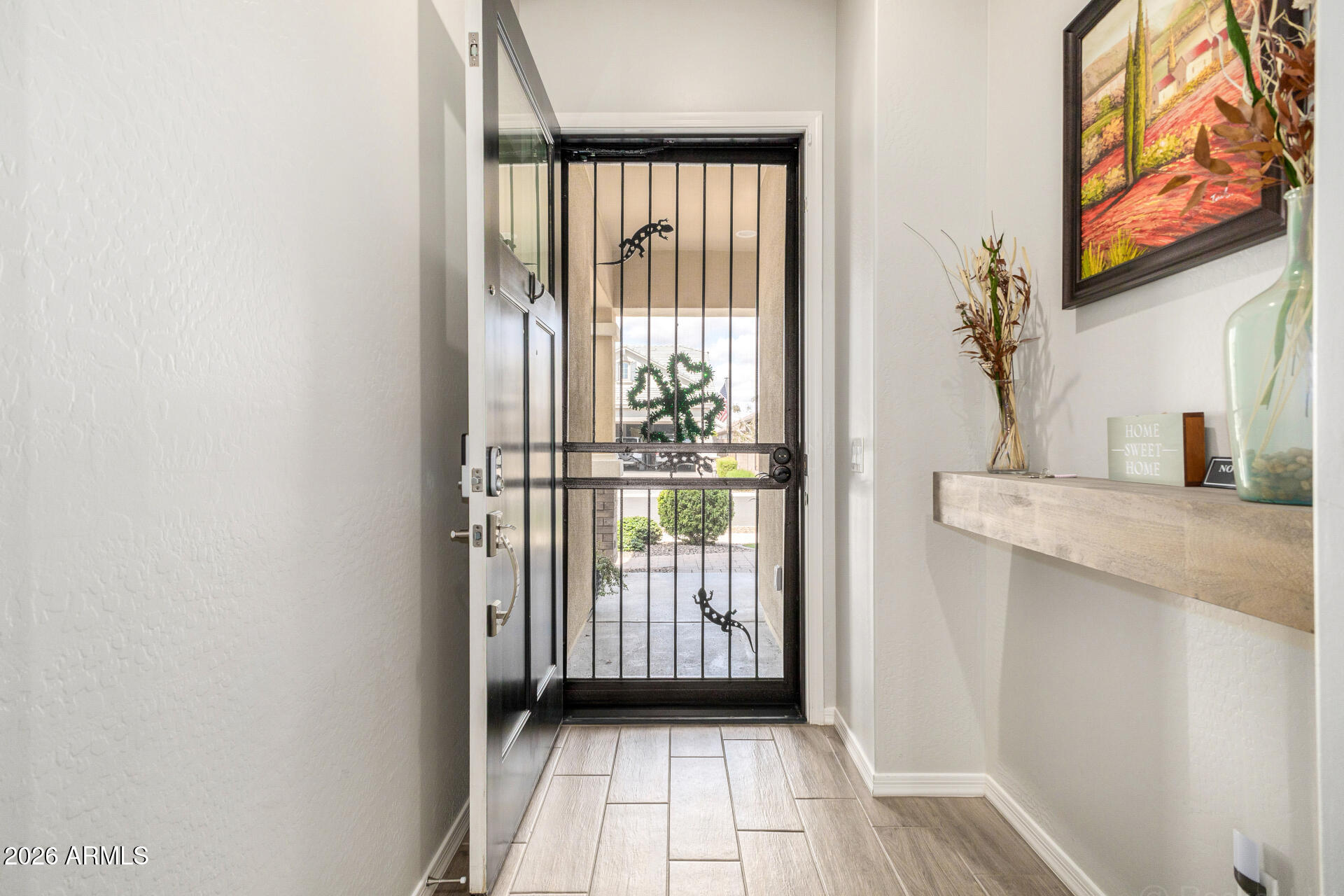 23135 East Thornton Road Queen Creek, AZ 85142 - Photo 7 of 61 a view of a entrance door of the house