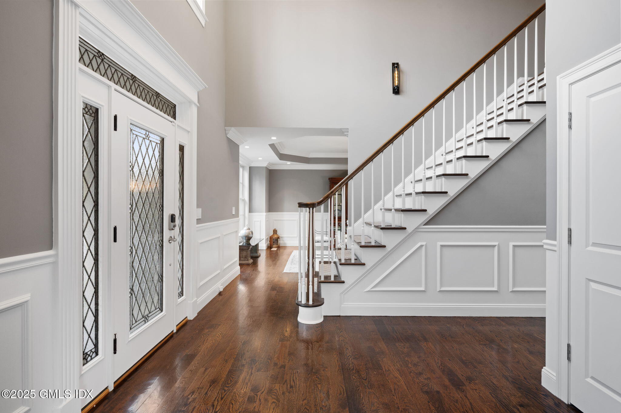 12 Cognewaugh Road Cos Cob, CT 06807 - Photo 11 of 48 a view of entryway and hall with wooden floor