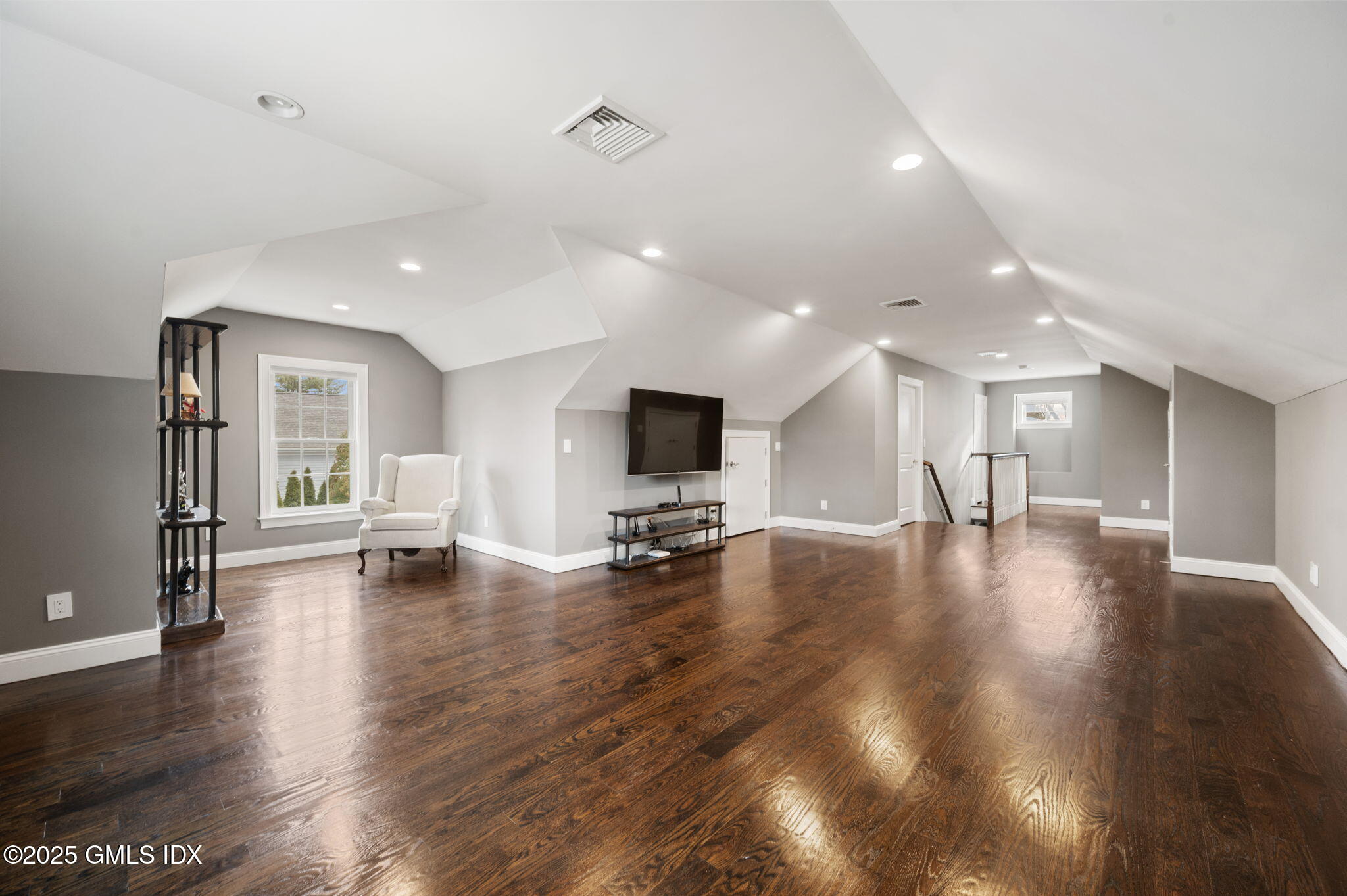 12 Cognewaugh Road Cos Cob, CT 06807 - Photo 33 of 48 a living room with furniture and a flat screen tv