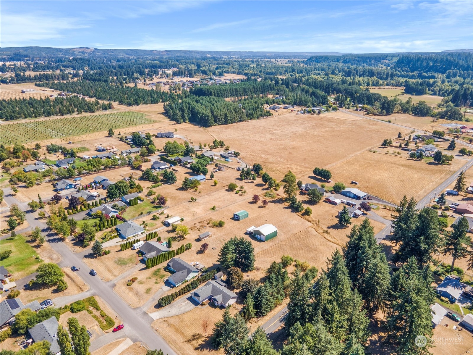 8643 194th Avenue Southwest Rochester, WA 98579 - Photo 6 of 28 an aerial view of a city
