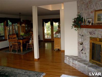 6379 Five Springs Road Shavertown, PA 18708 - Photo 12 of 35 a living room with furniture and a fireplace