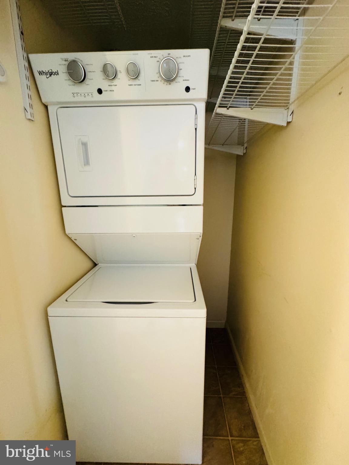 14400 Jarvis Avenue, Unit 113C Ocean City, MD 21842 - Photo 13 of 19 a utility room with dryer and washer
