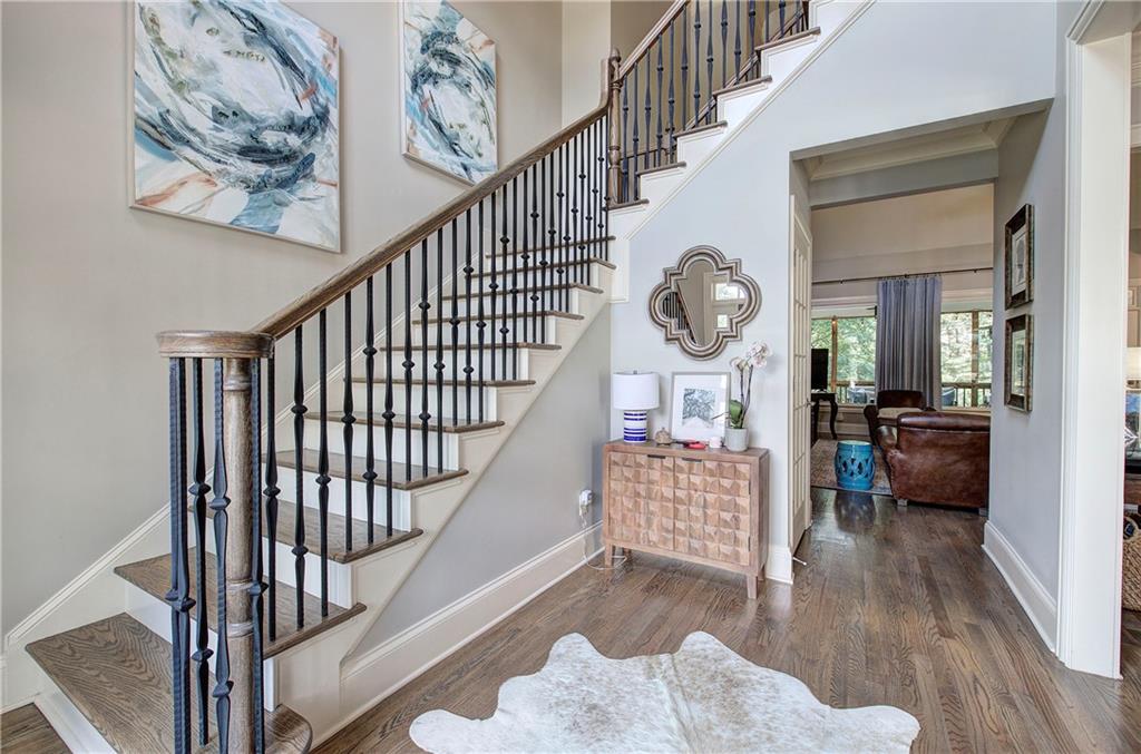 16 Cambridge Way Cartersville, GA 30121 - Photo 3 of 48 a view of entryway with wooden floor