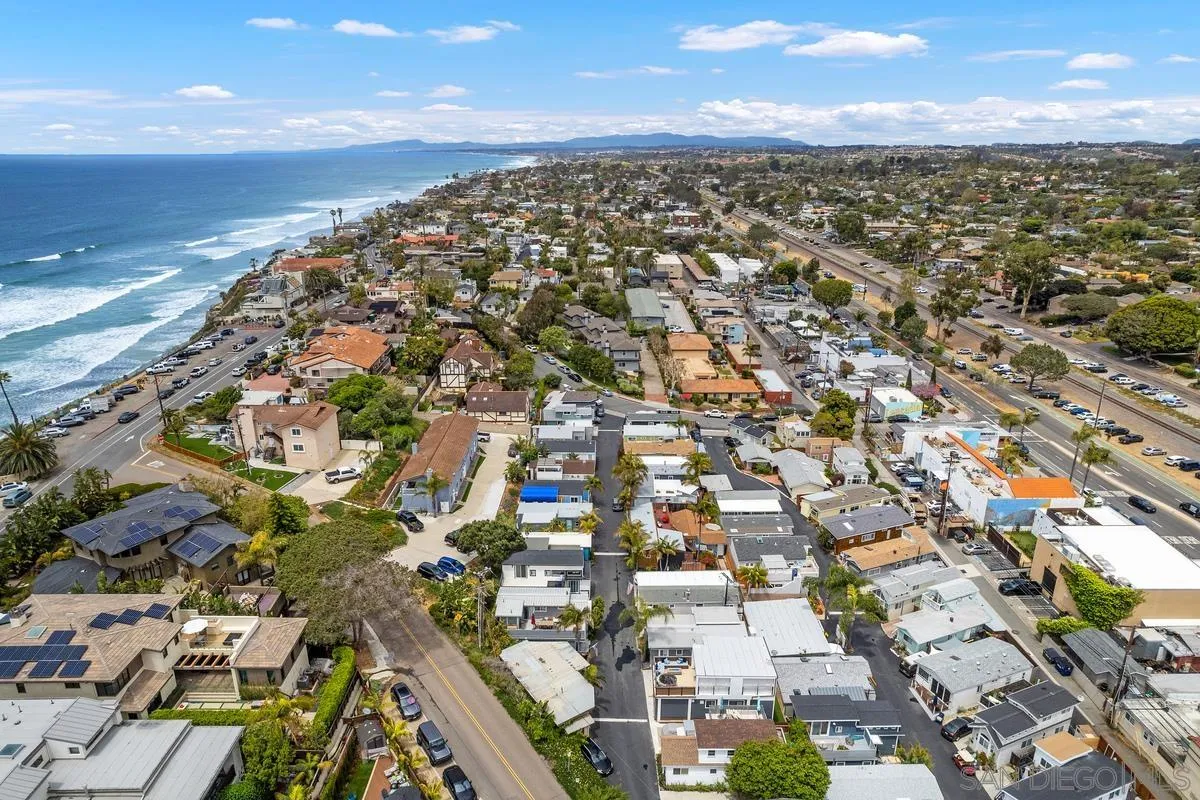 123 Jasper Street, Unit 29 Encinitas, CA 92024 - Photo 16 of 19 an aerial view of residential houses with outdoor space