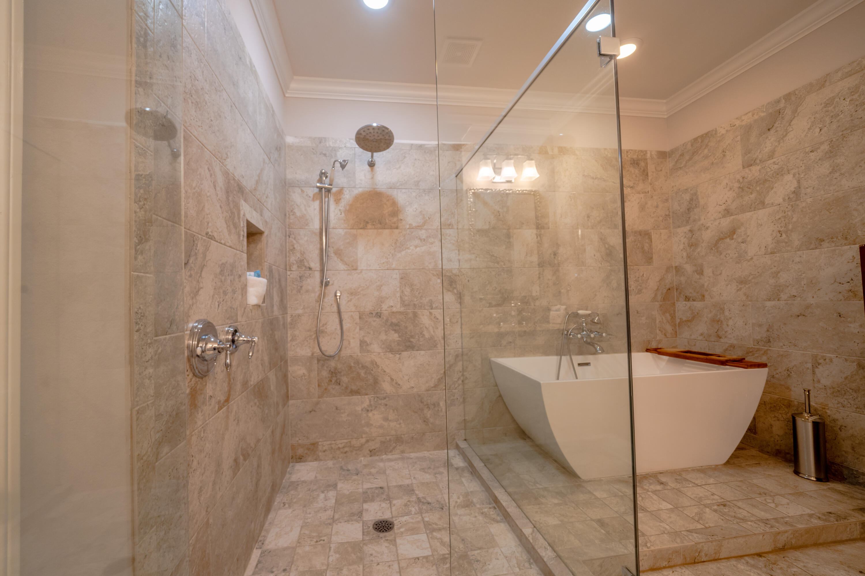 257 Driftwood Road, Unit 2 Miramar Beach, FL 32550 - Photo 27 of 35 a bathroom with a bathtub and shower
