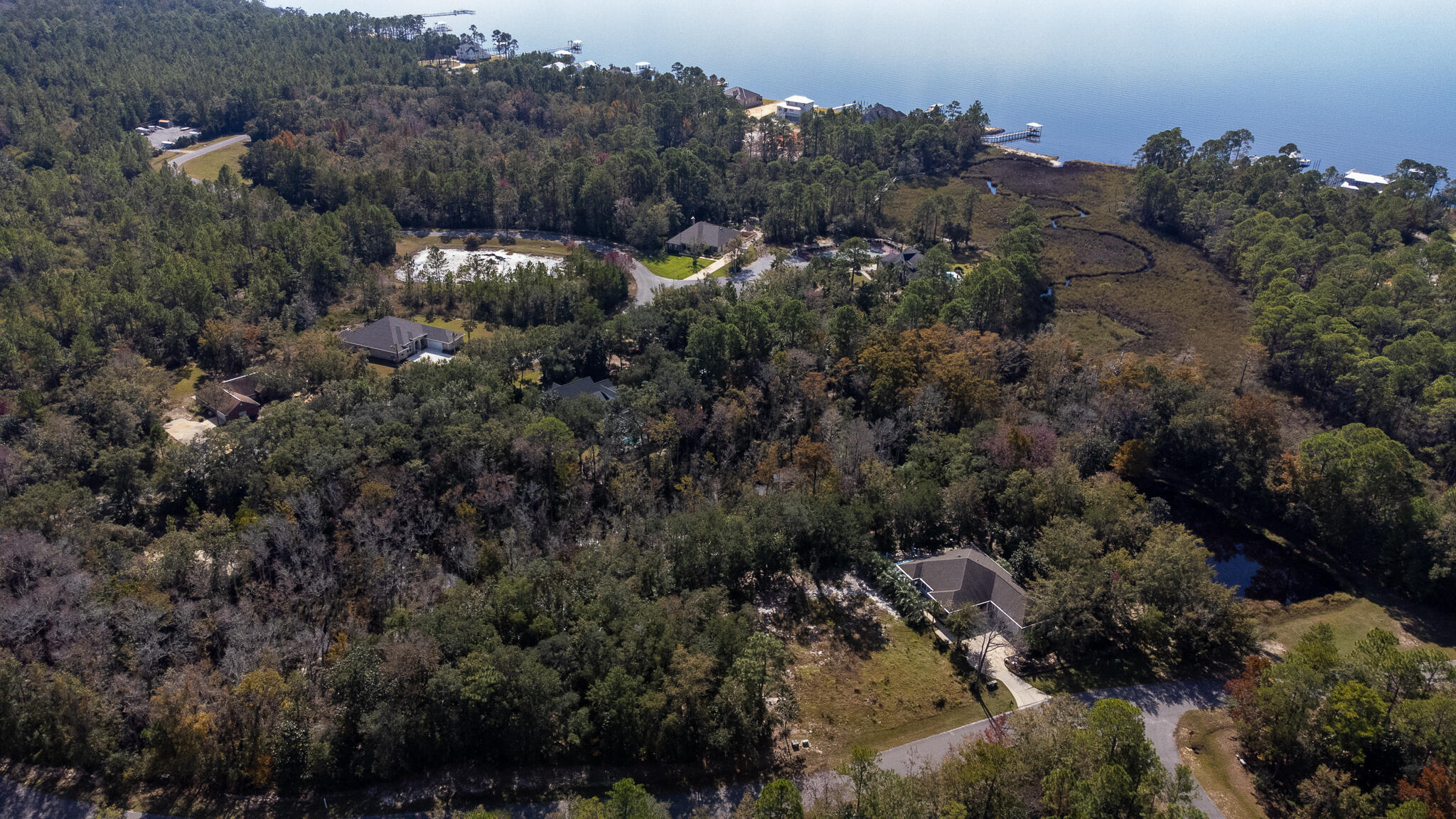 Lot 115 Oak Harbor Freeport, FL 32439 - Photo 17 of 17 an aerial view of multiple house