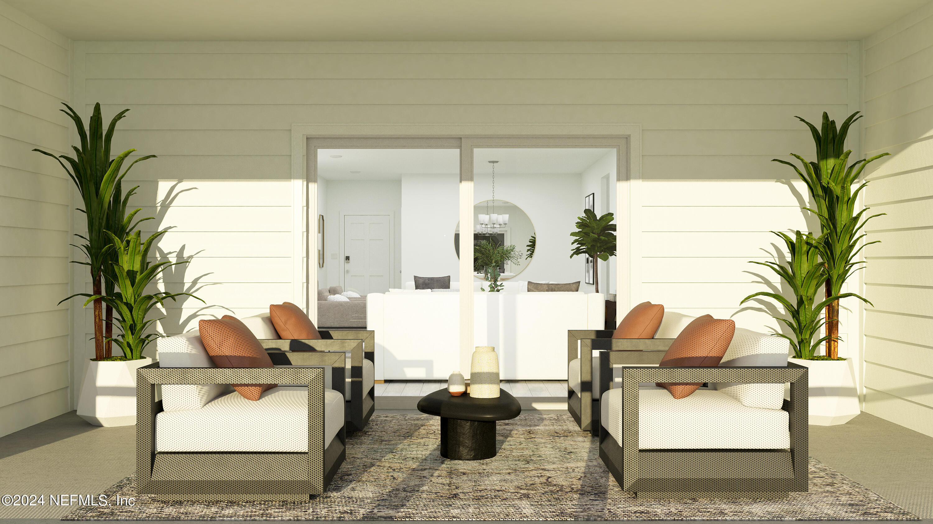 25 Nepessing Row St. Augustine, FL 32092 - Photo 28 of 40 a living room with furniture and a potted plant