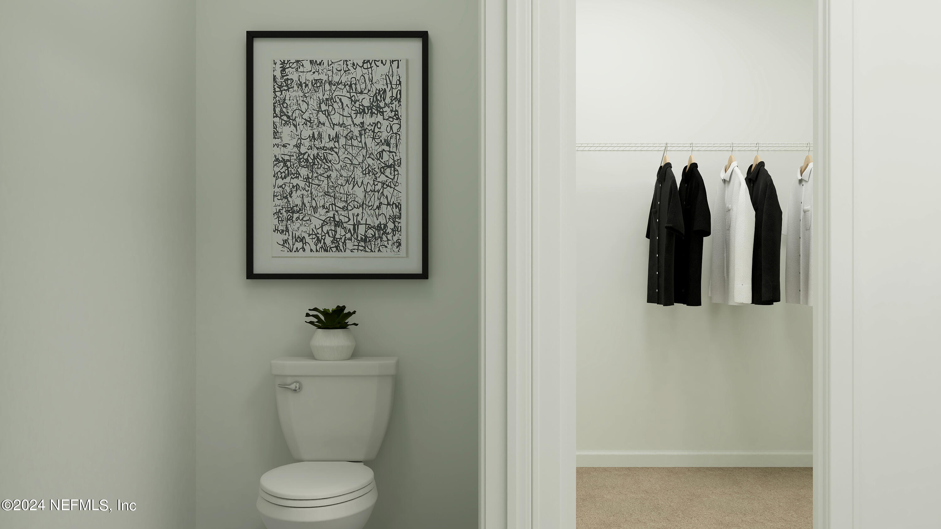 25 Nepessing Row St. Augustine, FL 32092 - Photo 29 of 40 a bathroom with a toilet and a sink