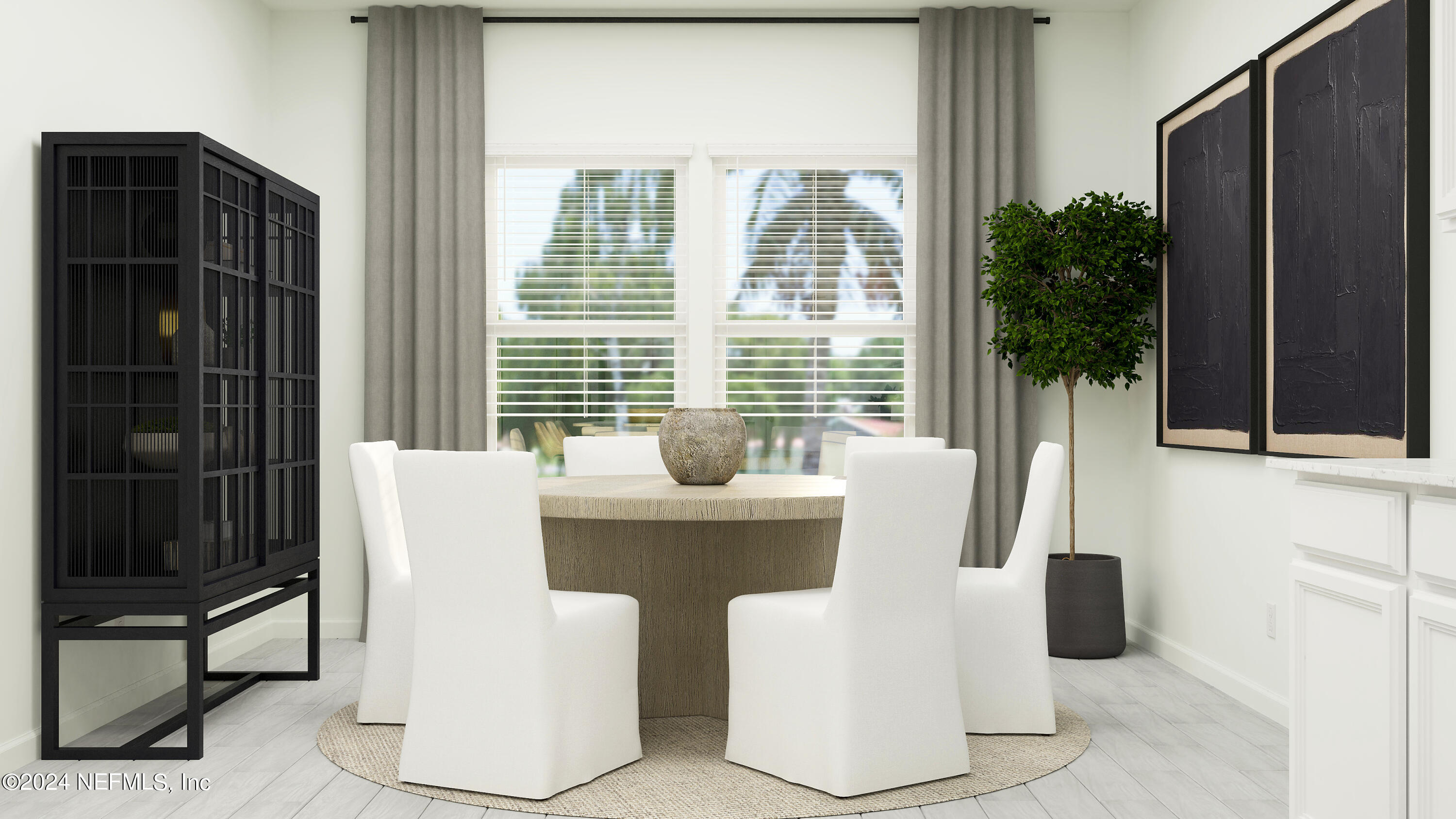 25 Nepessing Row St. Augustine, FL 32092 - Photo 33 of 40 a view of a dining room with furniture and window