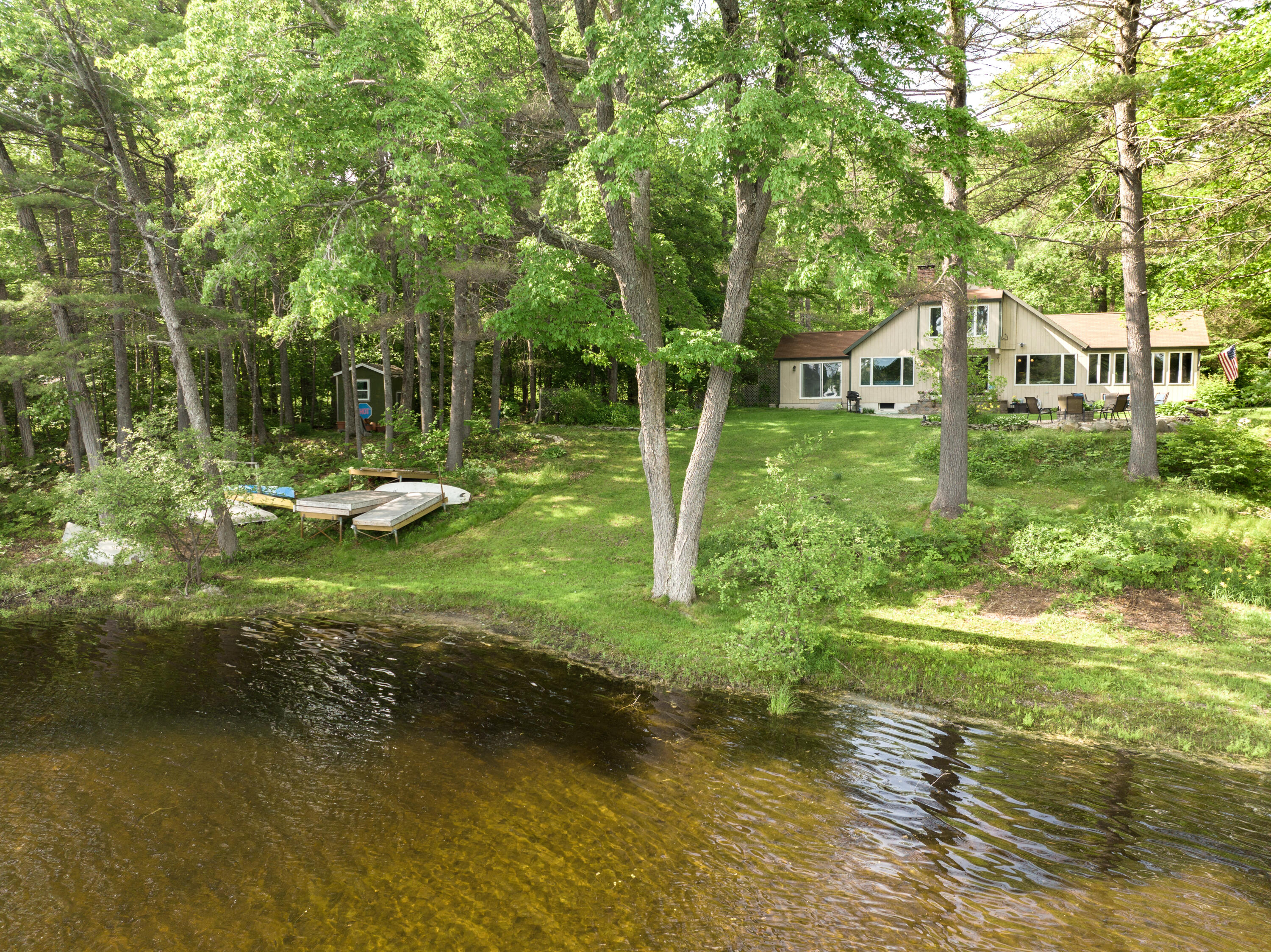 4 5 Kezar Ponds Road Waterford, ME 04088 - Photo 74 of 89 View from Pond