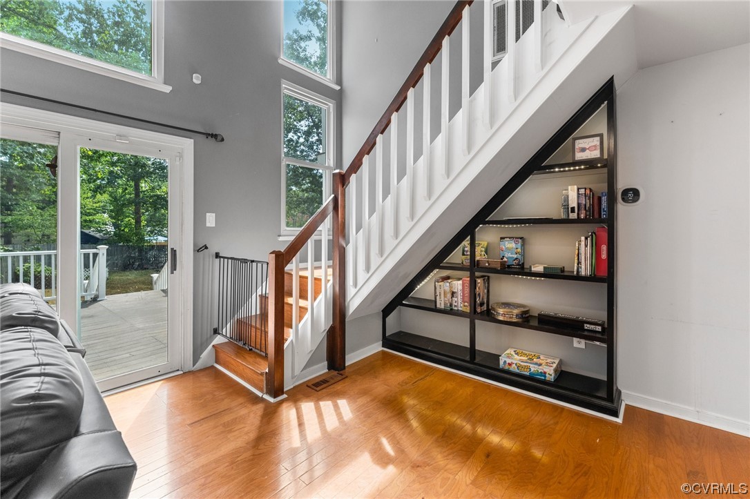 10706 Genlou Road Chesterfield, VA 23832 - Photo 12 of 34 a view of staircase with large window
