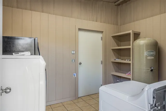 a room with storage and utility