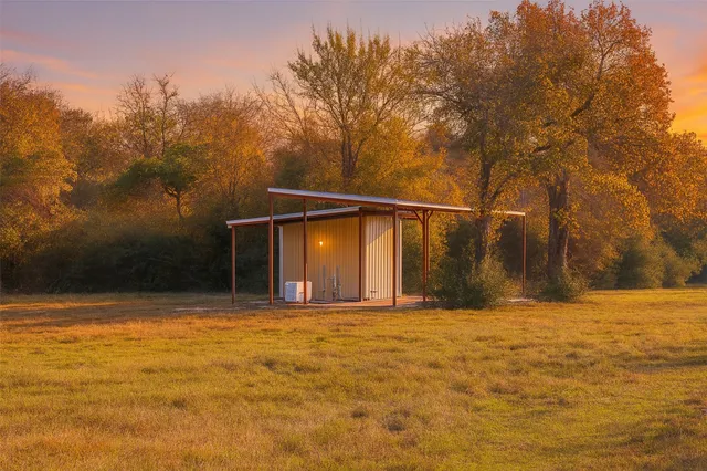 a view of swimming pool with an outdoor space