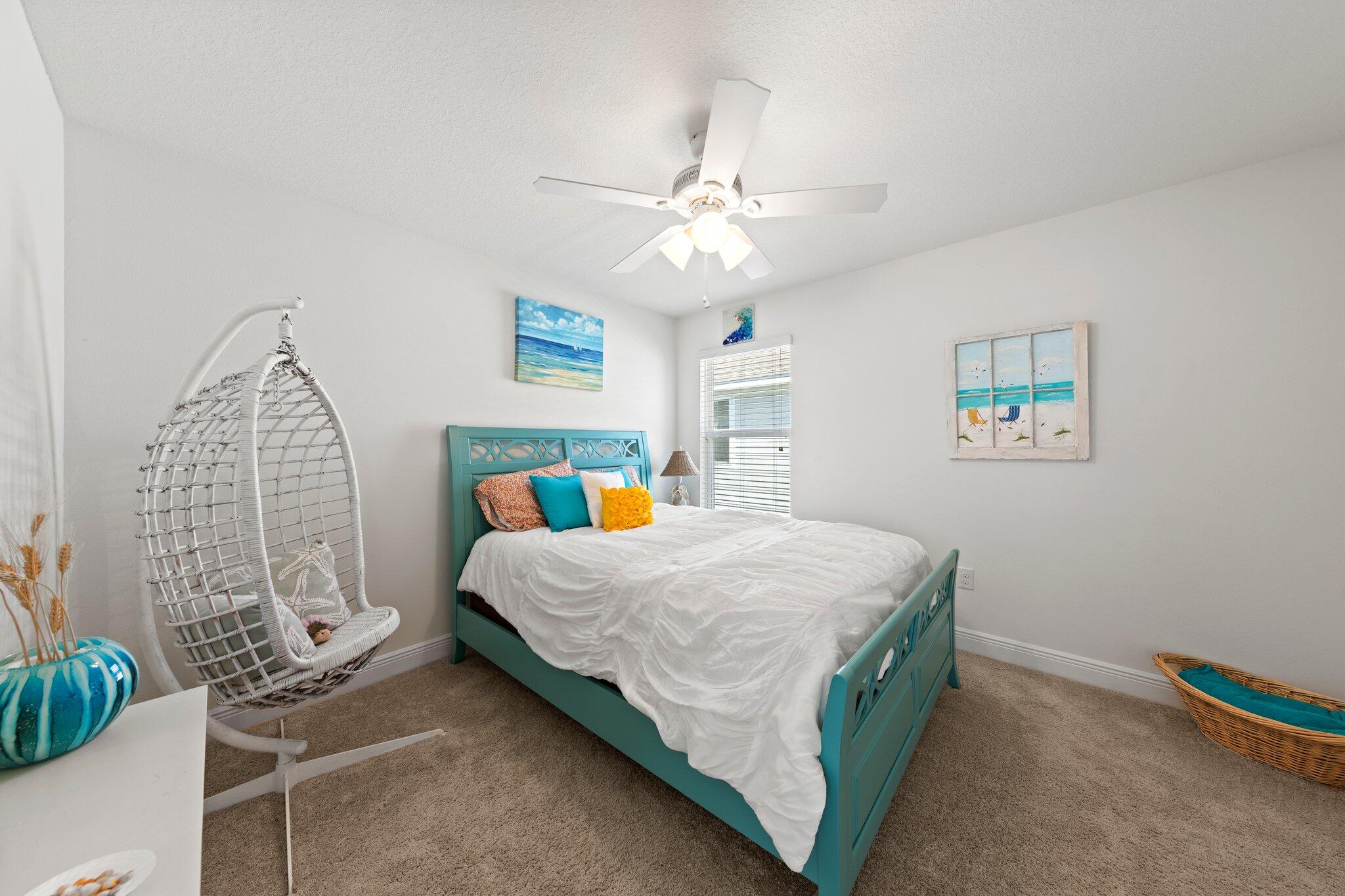 174 Sandpine Loop Inlet Beach, FL 32461 - Photo 35 of 45 a bedroom with bed and a window