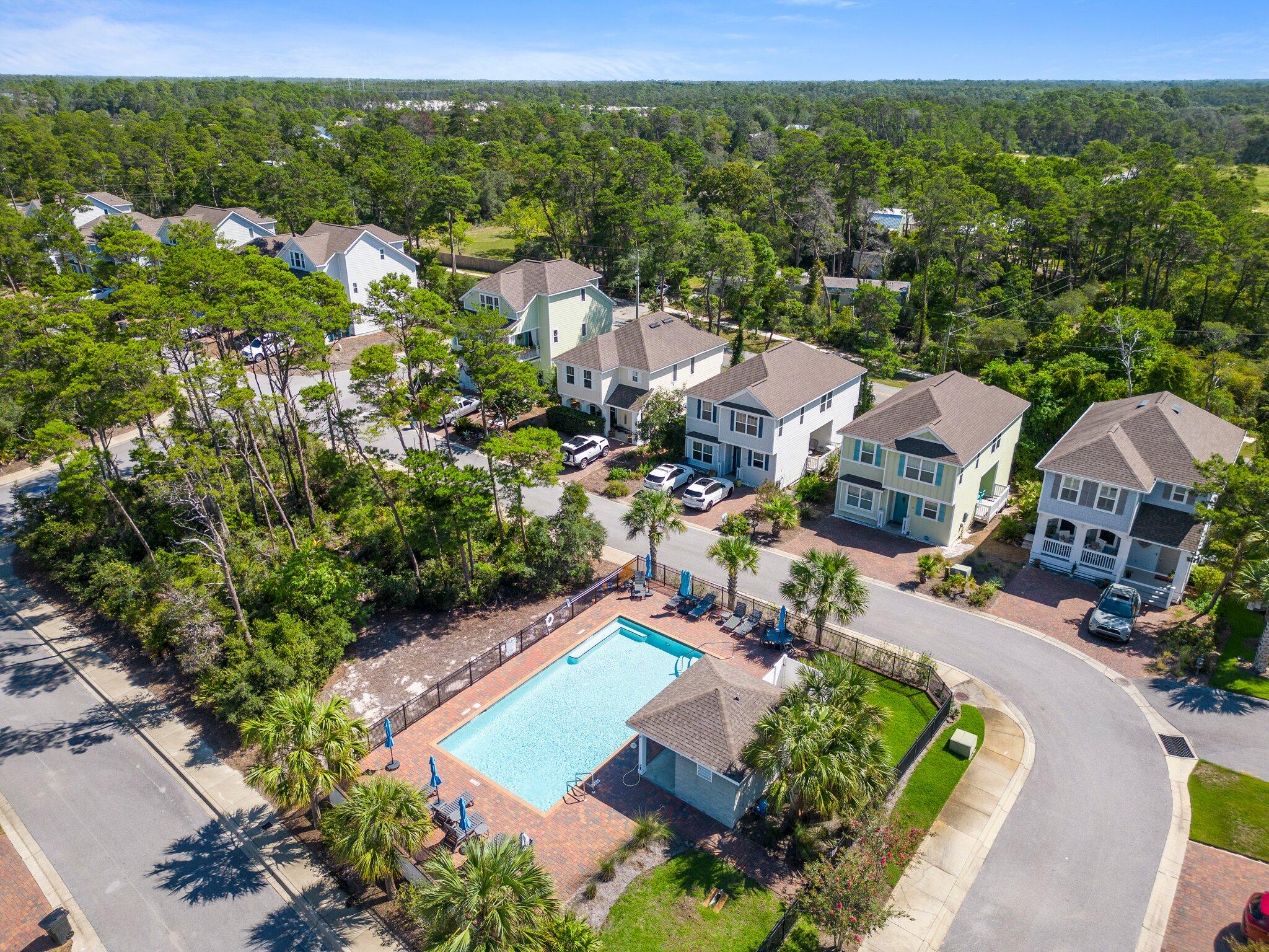 174 Sandpine Loop Inlet Beach, FL 32461 - Photo 8 of 45 an aerial view of multiple house