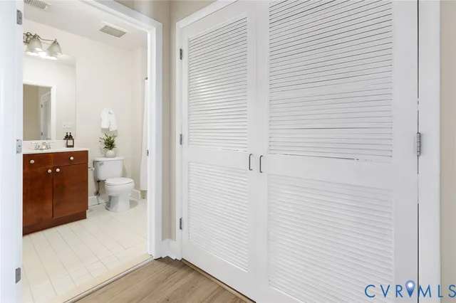 a bathroom with a sink and a toilet