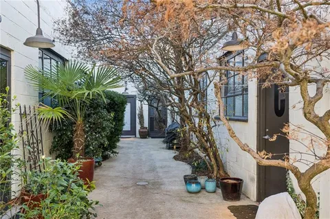 a view of outdoor space and garden