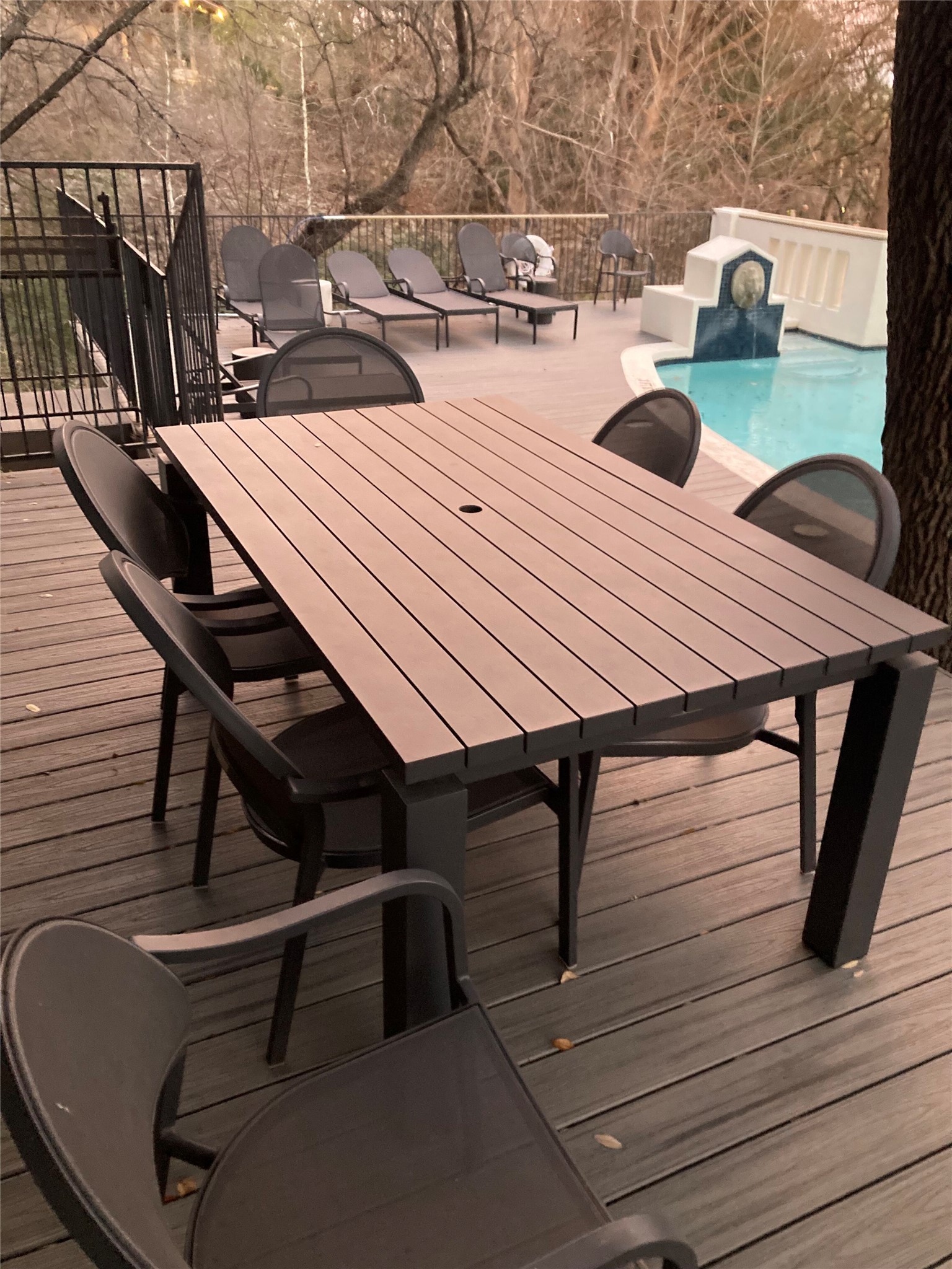 1815 Rue De St Tropez Austin, TX 78746 - Photo 36 of 39 Wooden deck featuring outdoor dining area