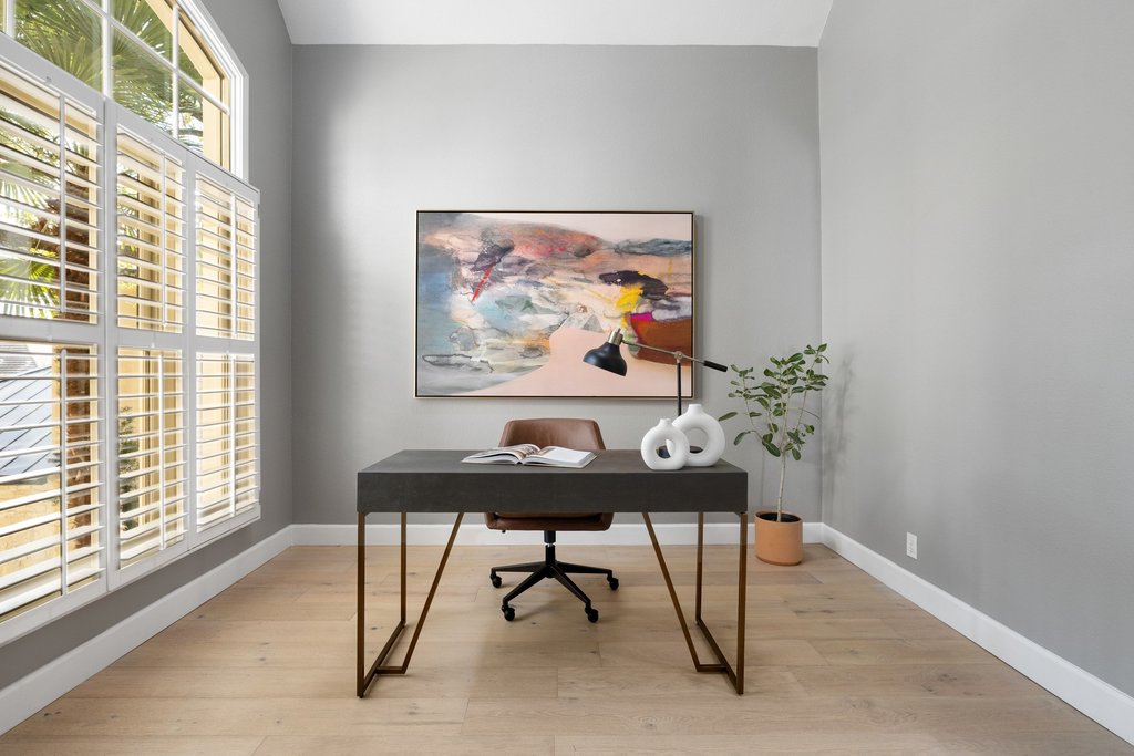 1815 Rue De St Tropez Austin, TX 78746 - Photo 7 of 39 Office space featuring light wood-style floors and baseboards