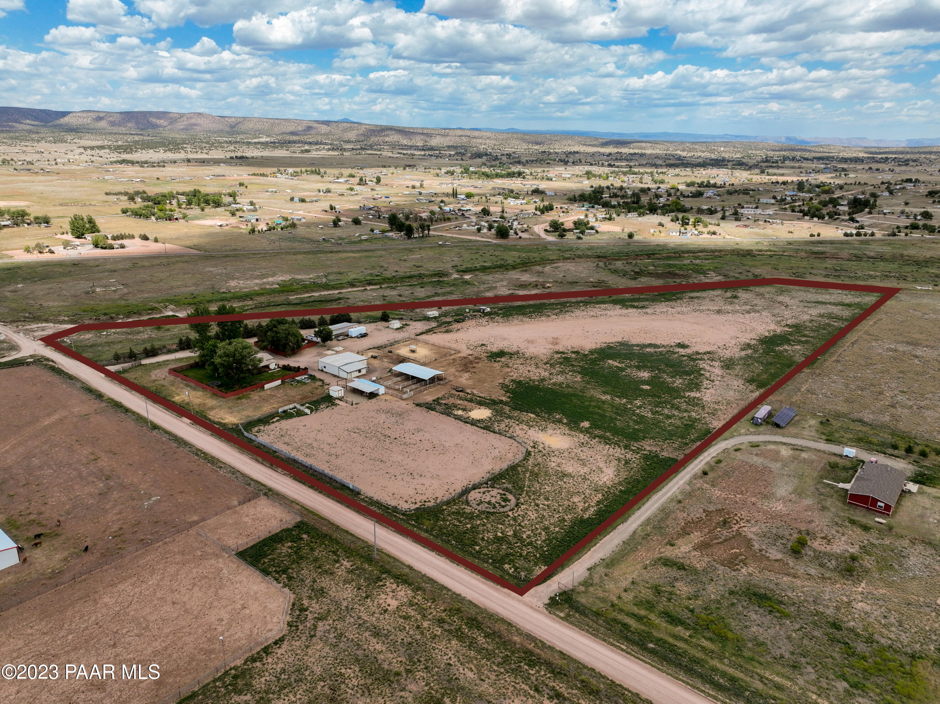 24705 North Feather Mountain Road Paulden, AZ 86334 - Photo 63 of 87 Aerial Overview 2-Edit