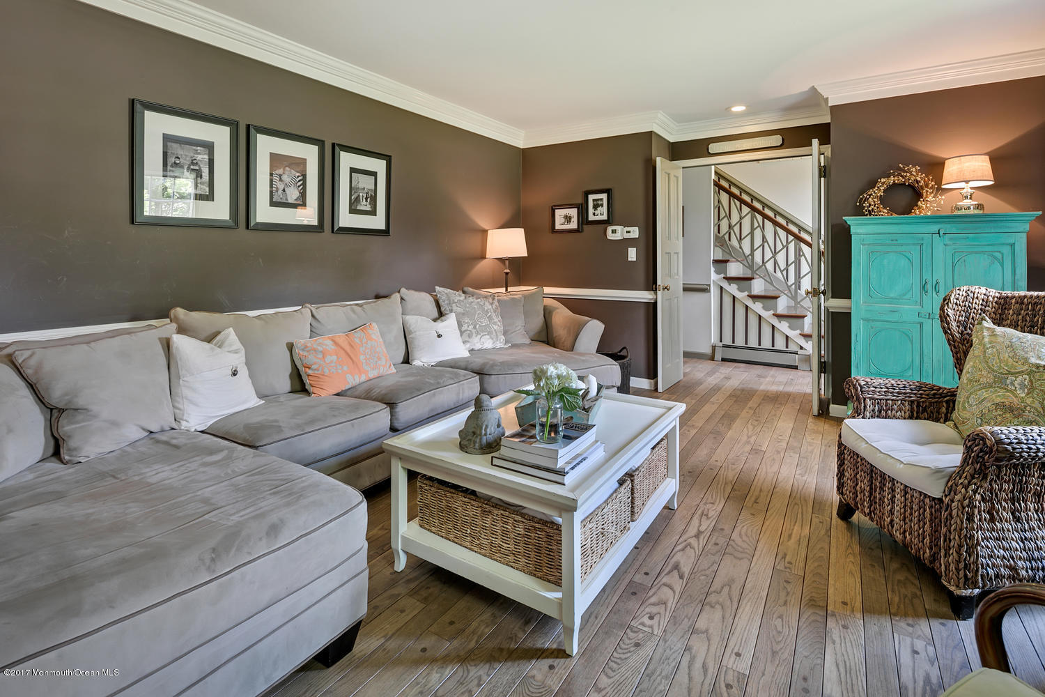 84 Rustic Terrace Little Silver, NJ 07739 - Photo 3 of 20 a living room with furniture and a wooden floor