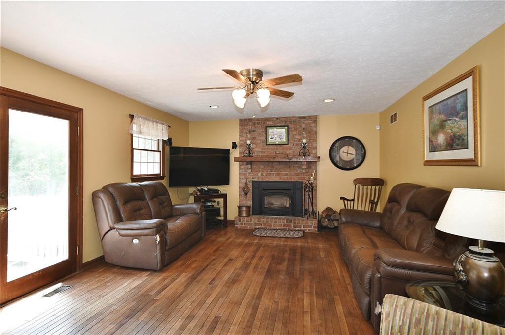 159 Klinger Road Canonsburg, PA 15317 - Photo 9 of 19 a living room with furniture and a fireplace