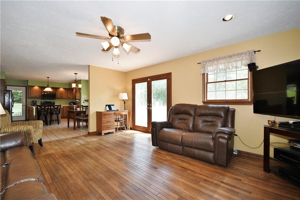 159 Klinger Road Canonsburg, PA 15317 - Photo 10 of 19 a living room with furniture and a flat screen tv