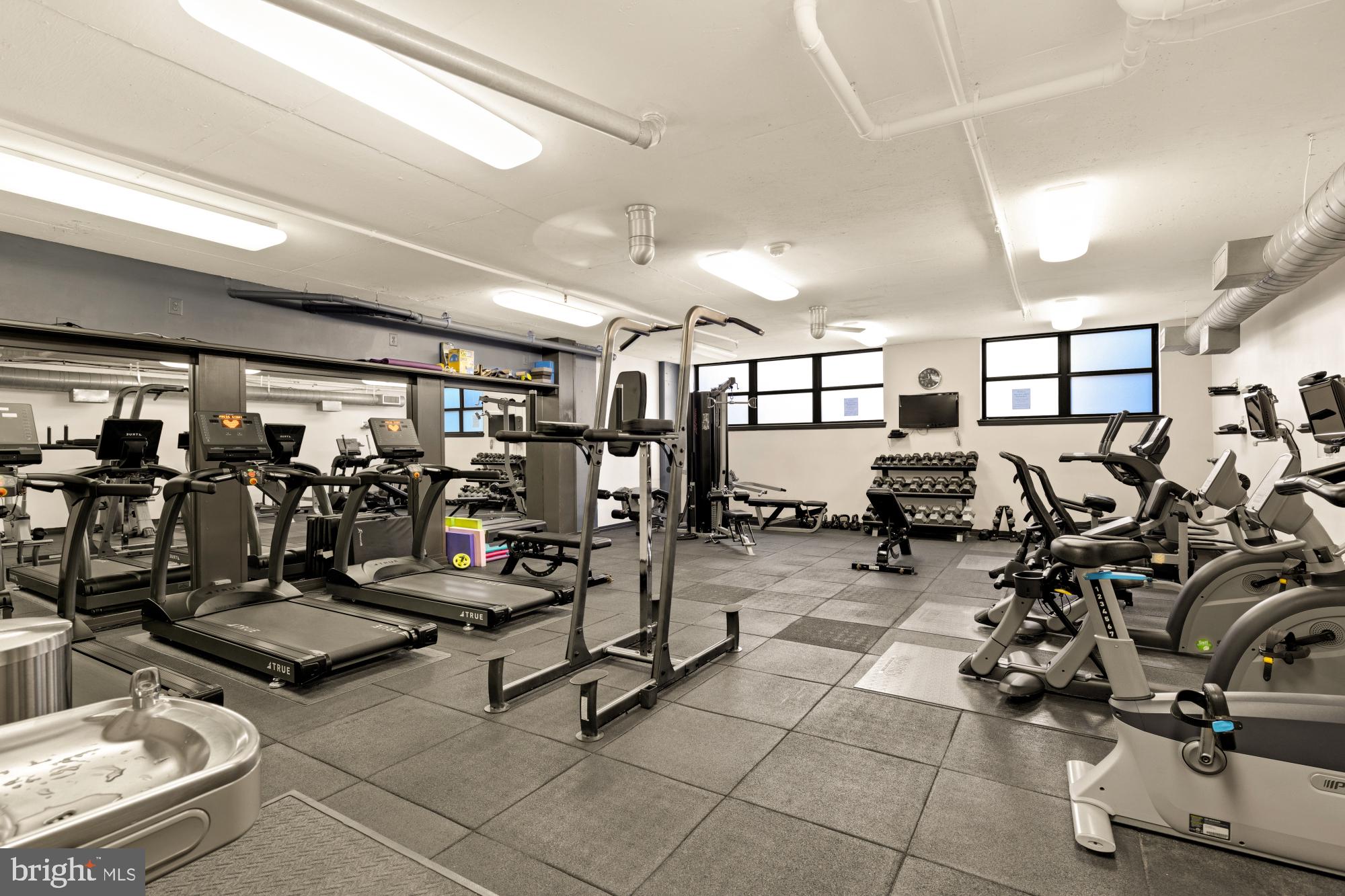 2020 12th Street Northwest, Unit 518 Washington, DC 20009 - Photo 17 of 28 a view of a room with gym equipment