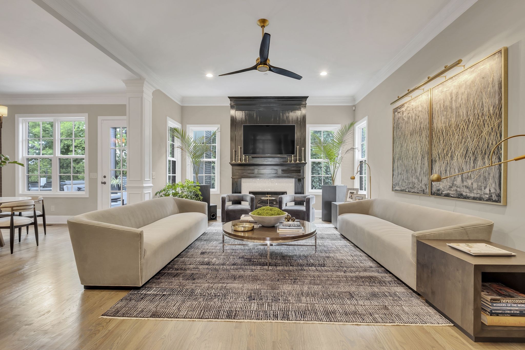 1043 Firestone Drive Franklin, TN 37067 - Photo 12 of 61 a living room with furniture fireplace and window