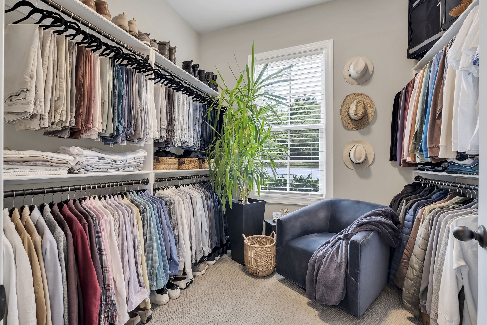 1043 Firestone Drive Franklin, TN 37067 - Photo 33 of 61 a view of walk in closet with clothes and shoes