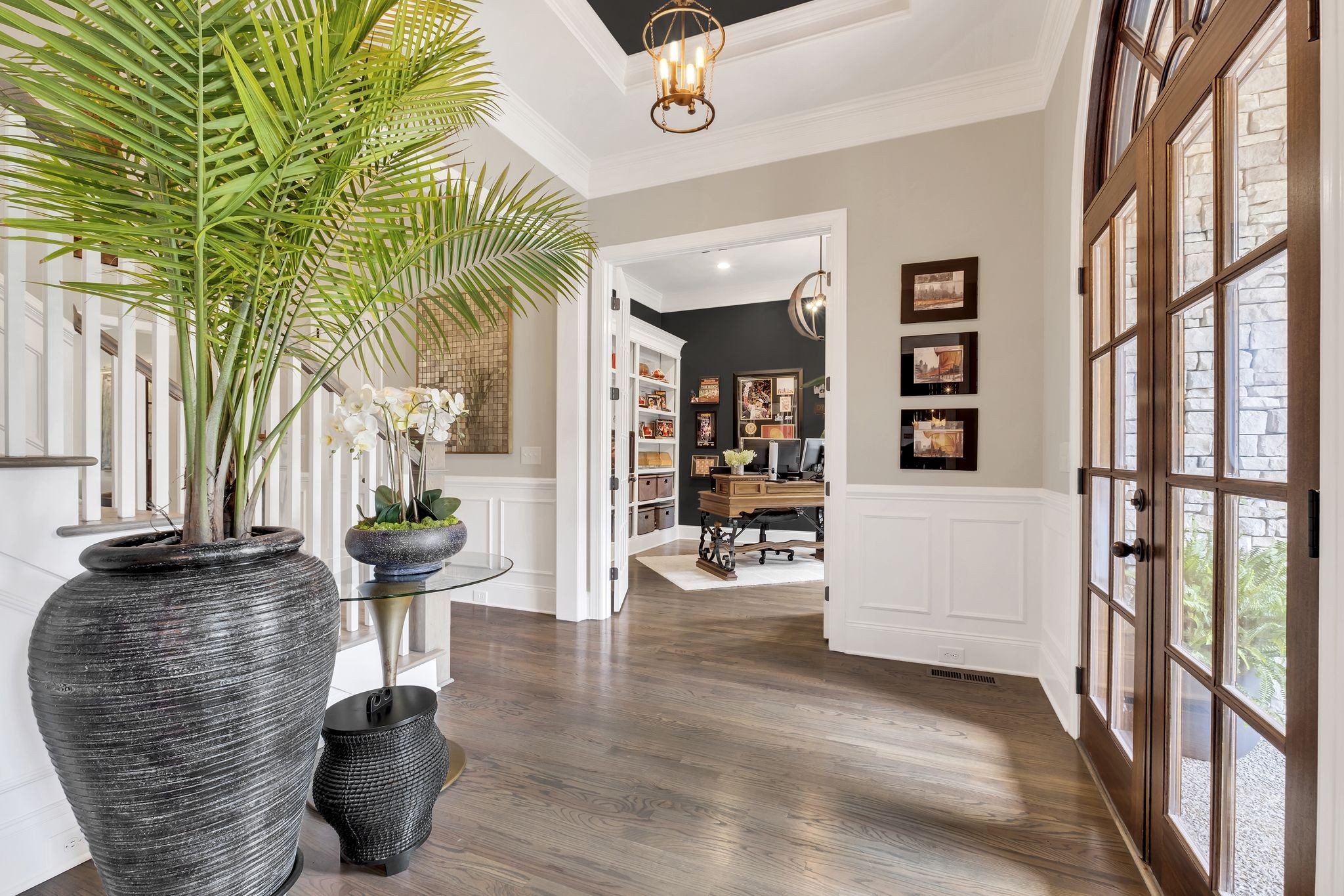 1043 Firestone Drive Franklin, TN 37067 - Photo 8 of 61 a view of entryway and hall with wooden floor