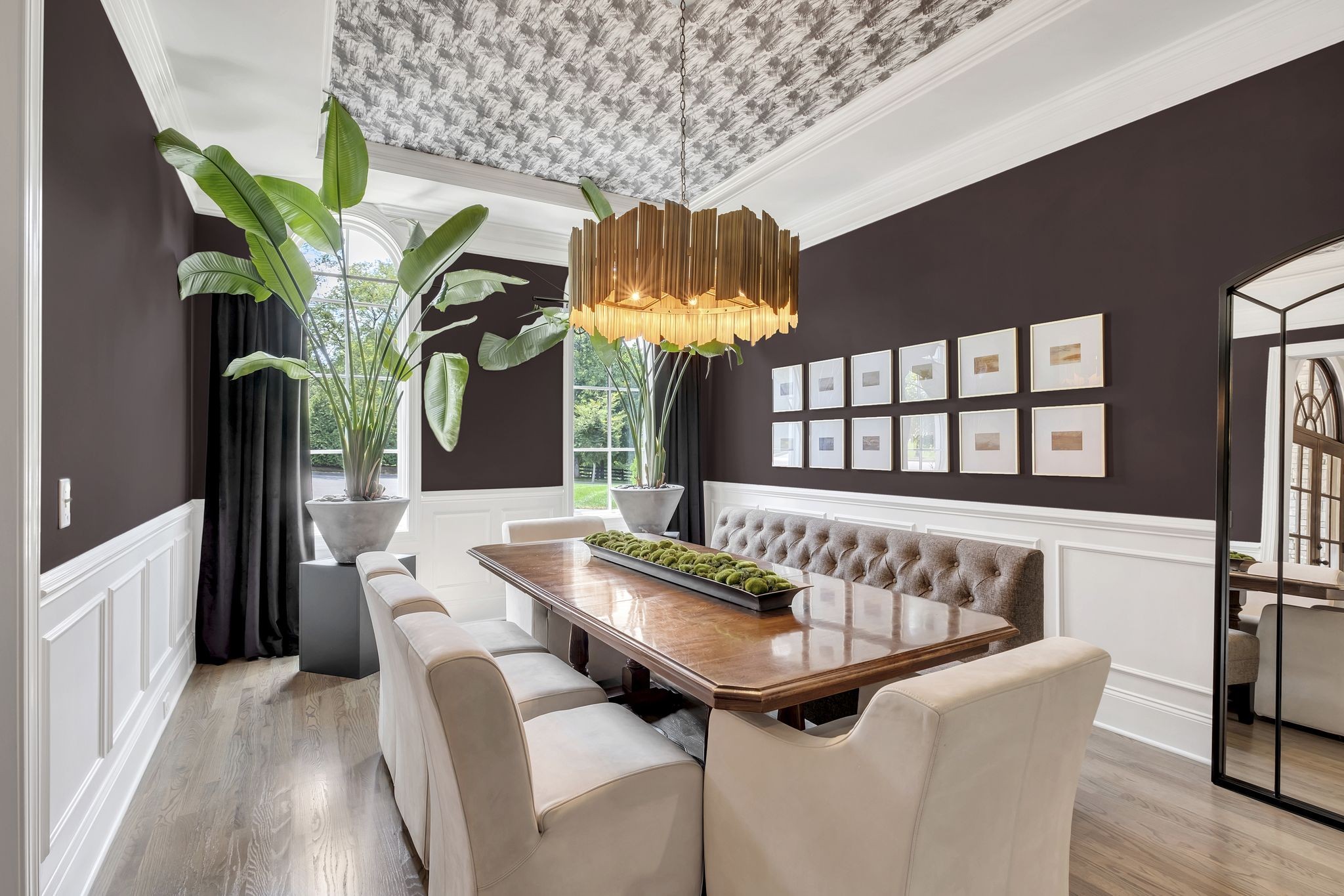 1043 Firestone Drive Franklin, TN 37067 - Photo 10 of 61 a dining room with furniture and a chandelier