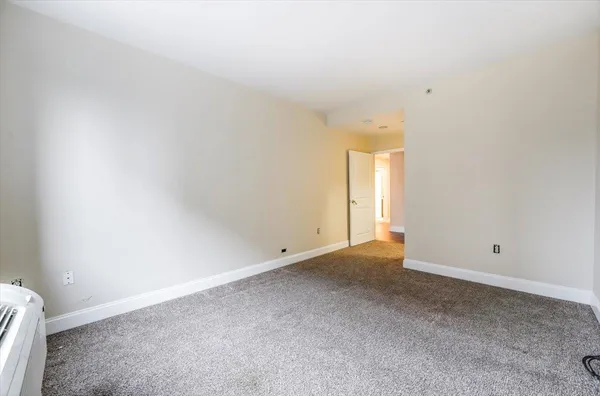 an empty room with window