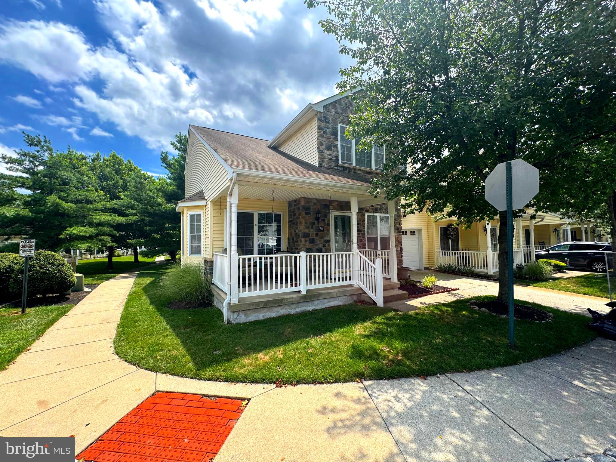 20 Wilson Way Delanco, NJ 08075 - Photo 2 of 38 a view of a house with a yard and plants