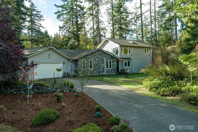 a view of outdoor space and yard with green space
