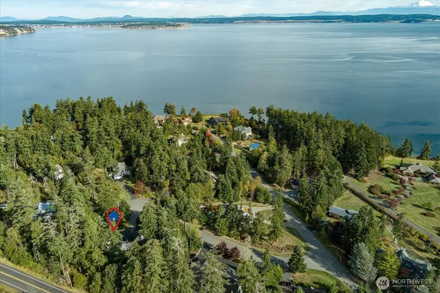 a view of a lake with a lake