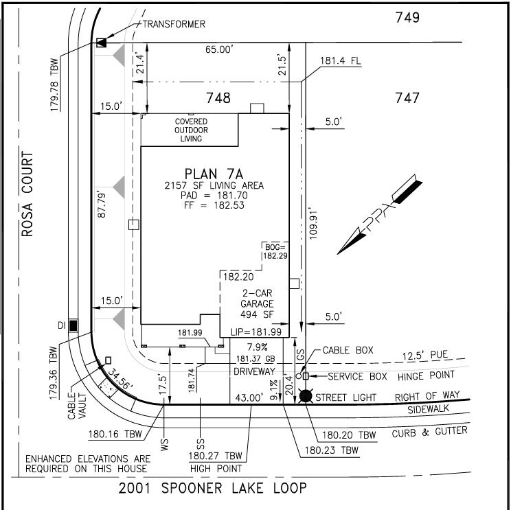 2001 Spooner Lk Loop Lincoln, CA 95648 - Photo 3 of 31 2001 Spooner Lake Loop Preliminary Plot Plan