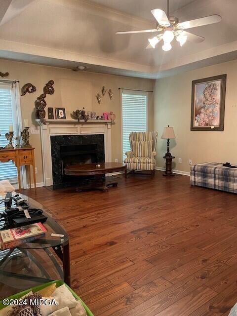 187 Bateman Lane Gray, GA 31032 - Photo 3 of 27 a living room with furniture and a fireplace