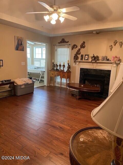 187 Bateman Lane Gray, GA 31032 - Photo 5 of 27 a living room with furniture and a fireplace