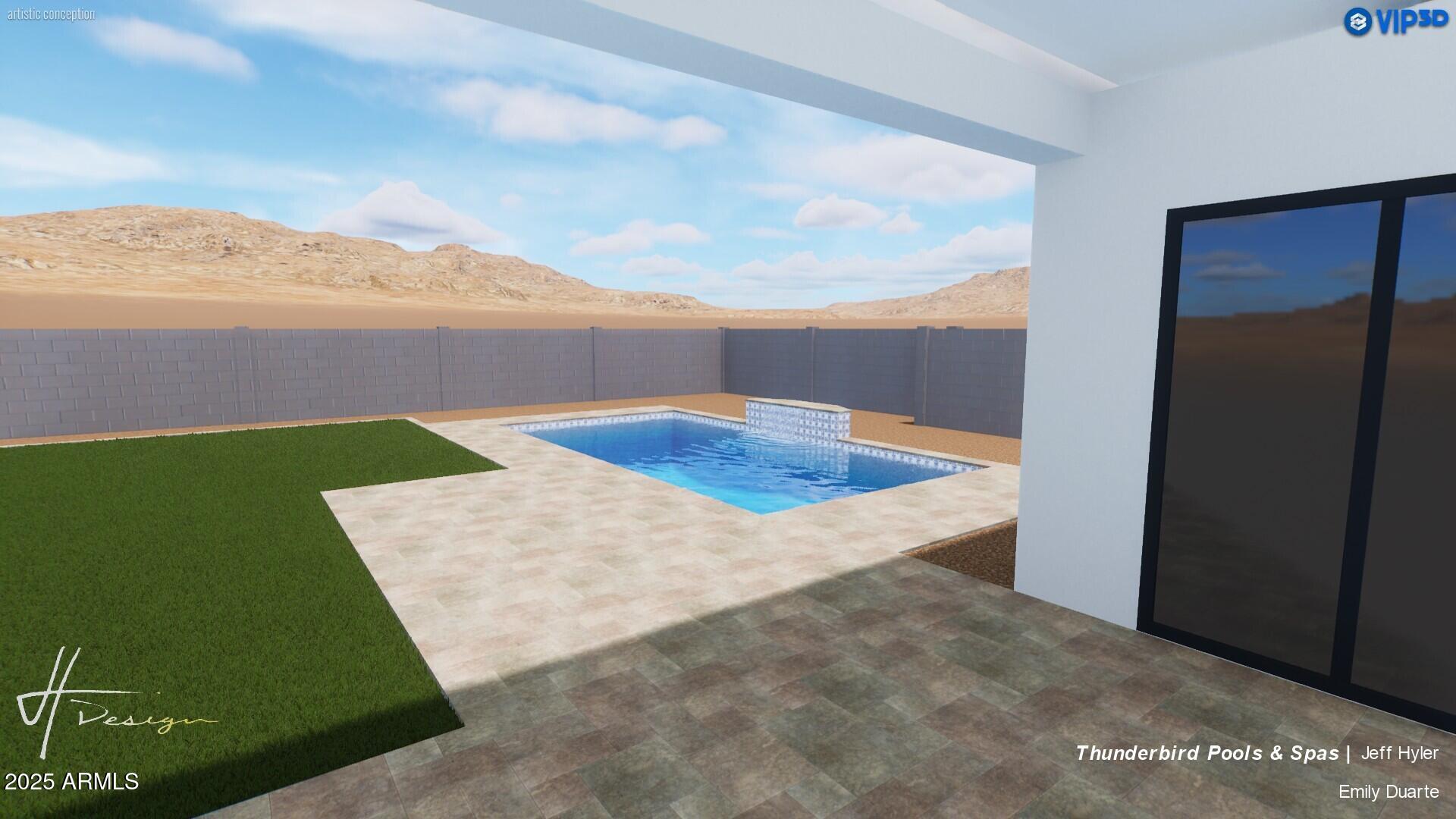 7240 North 13th Lane Phoenix, AZ 85021 - Photo 68 of 69 Pool rendering