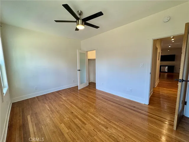 wooden floor in an empty room