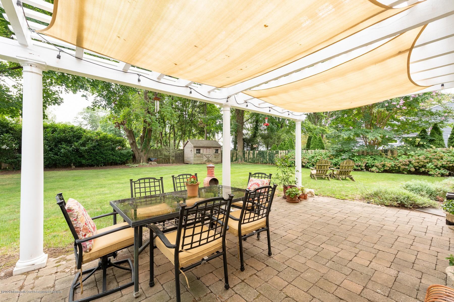 15 Harvard Road Fair Haven, NJ 07704 - Photo 23 of 26 Patio with Pergola