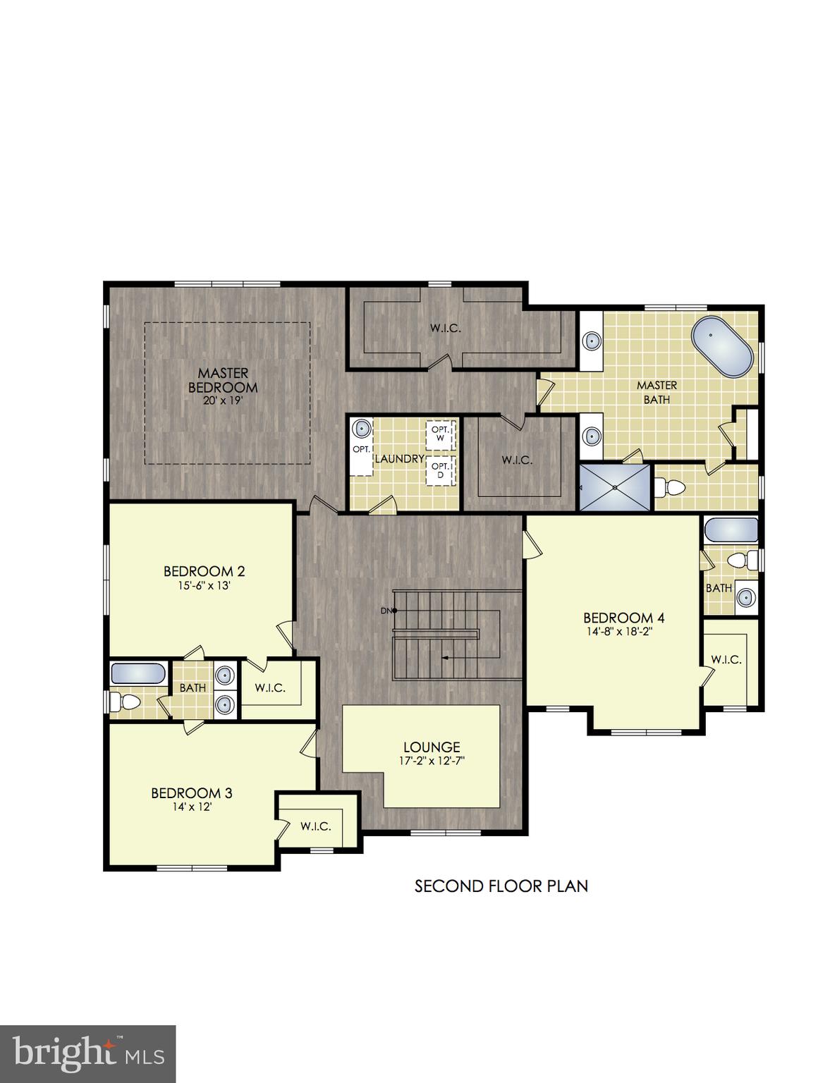 9310 Greyrock Road Silver Spring, MD 20910 - Photo 145 of 146 Floor Plan Second Level