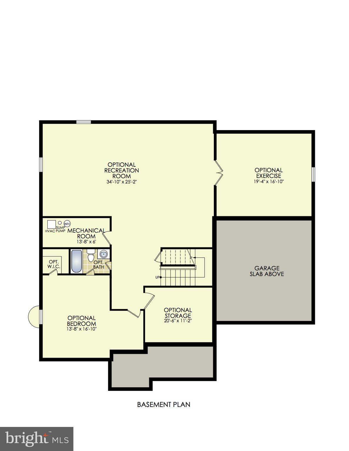 9310 Greyrock Road Silver Spring, MD 20910 - Photo 146 of 146 Floor Plan Finished Basement
