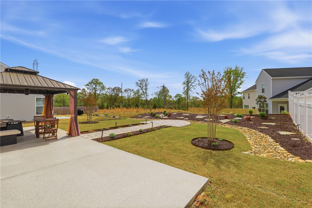 804 Spring Orchard Drive Lyman, SC 29365 - Photo 46 of 47 This professional designed backyard is made for relaxing and entertaining.